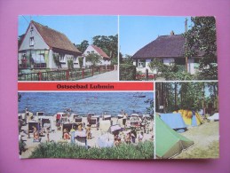 Ostsee, Ostseebad Lubmin - 4-Bild-Karte - [1979] - (D-H-D-MVP10) - Lubmin