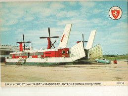 Ramsgate-hovercraft-srn4 Swift And Sure- International Hoverport-cpsm - Aéroglisseurs