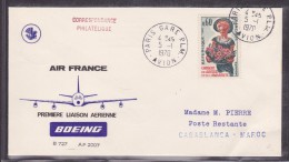 France Aviation - Lettre - First Flight Covers