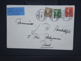 NORVEGE-Enveloppe D ´Oslo Pour Paris En 1936   Aff Tricolore   à Voir  P6011 - Brieven En Documenten