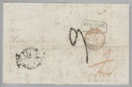 Dänemark 1856-10-23 Kopenhagen Brief Nach Mugron France - ...-1851 Prephilately