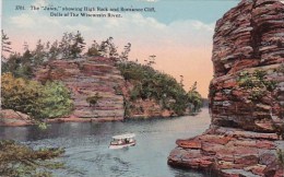 The Jaws Showing High Rock And Romance Cliff Dells Of The Wisconsin River Racine Wisconsin - Racine