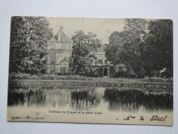 Chateau De Coppet Et La Piece D'eau  1907 A3 - Coppet