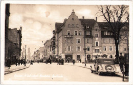 GNESEN Fiedrichstrasse Vandalen Apotheke Gniezno Oldtimer Kaffee Caplanade 7.4.1942 Als Feldpost Gelaufen - Posen