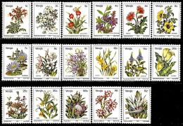 Venda - 1979 - Flowers - Mint Definitive Stamp Set - Venda