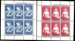 NEW ZEALAND CHILD PRINCE ANDREW SET OF 2 X 6 ON M/S 2&1-2P&3 P +HEALTH MINTH 1963 SG? READ DESCRIPTION !! - Ongebruikt