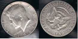 EE.UU.  USA HALF DOLLAR  1968 D KENNEDY PLATA SILVER. B2 - 1964-…: Kennedy
