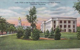 Vista Of The Supreme Court Building And State Capitol Cheyenne Wyoming - Cheyenne