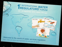 Portugal ** & Inteiro Postal, Forum Internacional Da Regulação Dos Serviços Das Águas 2014 (58) - Agua