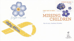 Missing Children FDC With DCP Cancellation, From Toad Hall Covers, #2 Of 2 - 2011-...