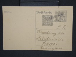 AUTRICHE-Entier Postal De Leibnitz Pour Graz En 1923   Jolie Oblitération   à Voir P6192 - Andere & Zonder Classificatie