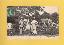 * CPA..dépt 77..LESIGNY   :  Foire De La Monthéty , Le Déjeuner Sur L´herbe  : Voir Les 2 Scans - Lesigny