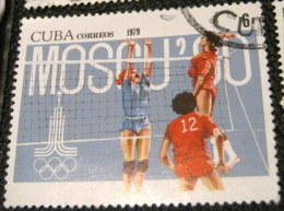 Cuba 1979 Pre-Olympics, Moscow 6c - Used - Oblitérés