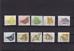 ROLZEGELS VLINDERS    TIMBRES DE ROULEAU PAPILLONS 2014 - Used Stamps