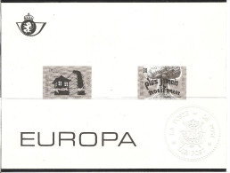 Feuillet Noir Et Blanc Des Timbres Europa N°2597/2598 - Schwarz-weiß Kleinbögen [ZN & GC]