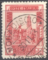 ITALIA - SOMALIA - OSTRICH - MOGADISCIO - Used - 1933 - Autruches