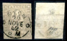 Svizzera--MF-0005 - 1854/1862 - Y&T: N. 25 (o) - Privo Di Difetti Occulti. - Usados