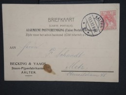 PAYS BAS -Carte  De Aalten Pour Metz En 1912    à Voir P6316 - Covers & Documents