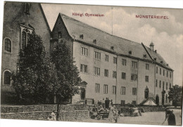 Carte Postale Ancienne D´ALLEMAGNE - MUNSTEREIFEL - KÖNIGL. GYMNASIUM - Bad Münstereifel