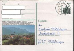 Ganzsachen  - Postkarte   Motiv:Inzell  - Echt Gelaufen - Postkaarten - Gebruikt