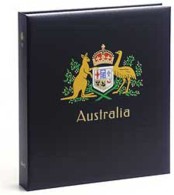 DAVO 1641 Luxe Binder Stamp Album Australia I - Groot Formaat, Zwarte Pagina