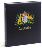 DAVO 1643 Luxe Binder Stamp Album Australia III - Grand Format, Fond Noir