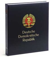 DAVO 3145 Luxe Binder Stamp Album DDR V - Formato Grande, Sfondo Nero