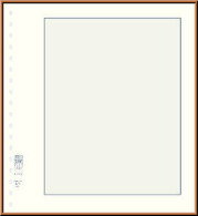 Lindner 802a Lindner Blank Pages, Format: 272 X 296 Mm With 18-ring Perforation - Other & Unclassified