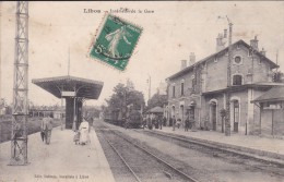 47---LIBOS---intérieur De La Gare---voir 2 Scans - Libos