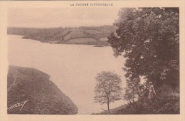 Cpa N° 10 La Creuse à CHAMBON Après La Construction Du Barrage - Chambon Sur Voueize