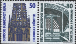 Berlin (West) W88 Unmounted Mint / Never Hinged 1989 Attractions - Zusammendrucke