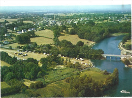 44 GUENROUET    VALLEE  DE  L  ISAC  VUE PANORAMIQUE  LE  CAMPING ST  CLAIR - Guenrouet