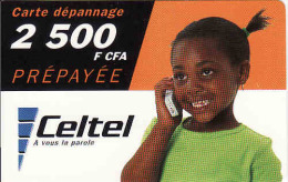 Burkina Faso, Celtel 2500 F CFA - Burkina Faso