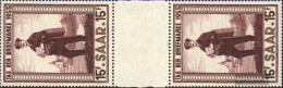 Saar 361 Between Steg Couple (complete.issue) Unmounted Mint / Never Hinged 1955 Day The Stamp - Unused Stamps