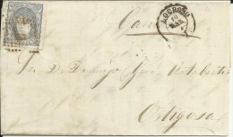 LOGROÑO LA RIOJA CC 1872 A ORTIGOSA - Lettres & Documents