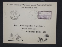 ALGERIE - Premier Vol - Détaillons Collection - A Voir - Lot 7150 - Luftpost