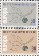 Turkey 1961-1962 (complete Issue) Unmounted Mint / Never Hinged 1965 Europe - Unused Stamps