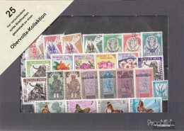 Upper Volta 25 Different Stamps - Altri & Non Classificati