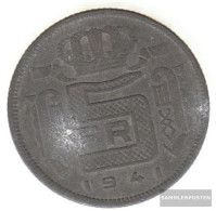 Belgium Km-number. : 129 1941 Very Fine Zinc Very Fine 1941 5 Francs Leopold III. - 5 Francs