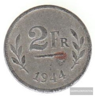 Belgium Km-number. : 133 1944 Very Fine Iron Verzinkt Very Fine 1944 2 Francs Allied Besetzungsausgab - 2 Francs (1944 Liberation)