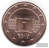 Malta M 1 2013 Stgl./unzirkuliert Stgl./unzirkuliert 2013 1 Cent Kursmünze - Malte