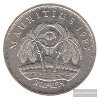 Mauritius Km-number. : 56 1992 Very Fine Copper-Nickel Very Fine 1992 5 Rupien Ramgoolam - Mauritius