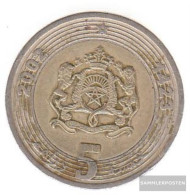 Morocco Km-number. : 109 2002 Extremely Fine Bimetall Extremely Fine 2002 5 Dirhams Crest - Marokko