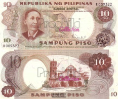 Philippines Pick-number: 144b Uncirculated 1969 10 Piso - Philippines