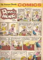 Dennis The Menace By Hank Ketcham The Overseas Jamilly Comics Vol 13 N°2 Du 9 Janvier 1970 - Cómics De Periódicos