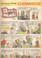 Dennis The Menace By Hank Ketcham The Overseas Jamilly Comics Vol 13 N°4 Du 23 Janvier 1970 - Fumetti Giornali