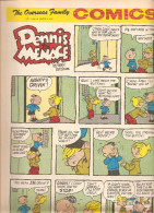 Dennis The Menace By Hank Ketcham The Overseas Jamilly Comics Vol 13 N°10 Du 6 March 1970 - Zeitungscomics