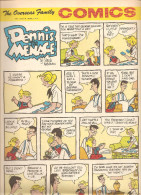 Dennis The Menace By Hank Ketcham The Overseas Jamilly Comics Vol 13 N°14 Du 3 April 1970 - Fumetti Giornali