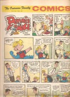 Dennis The Menace By Hank Ketcham The Overseas Jamilly Comics Vol 13 N°18 Du 1 May 1970 - Newspaper Comics