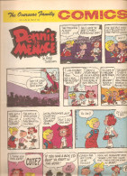 Dennis The Menace By Hank Ketcham The Overseas Jamilly Comics Vol 13 N°20 Du 15 May 1970 - Newspaper Comics